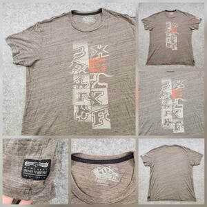 Fox Racing Shirt Mens XL Brown Graphic Logo Tee Created‎ To Destroy Moto BMX